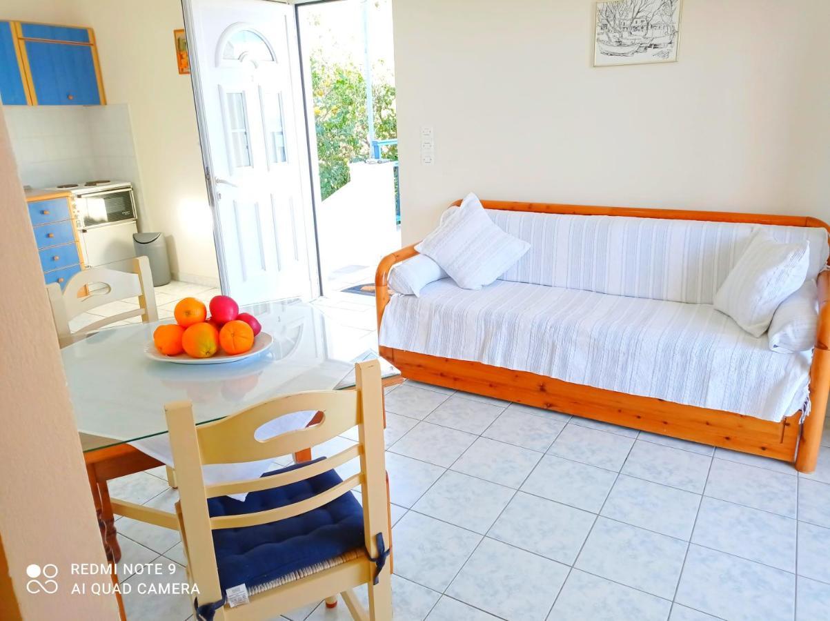 Evangelia House Sea View Apartments Agia Pelagia  Ngoại thất bức ảnh