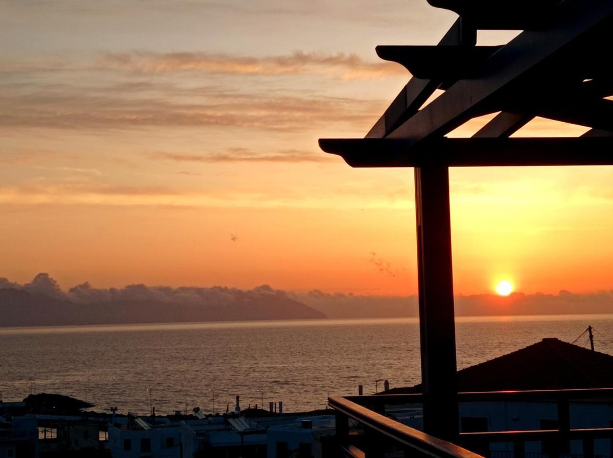 Evangelia House Sea View Apartments Agia Pelagia  Ngoại thất bức ảnh