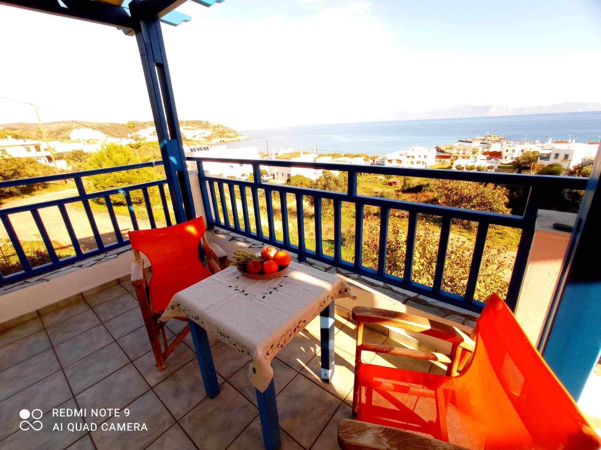 Evangelia House Sea View Apartments Agia Pelagia  Ngoại thất bức ảnh